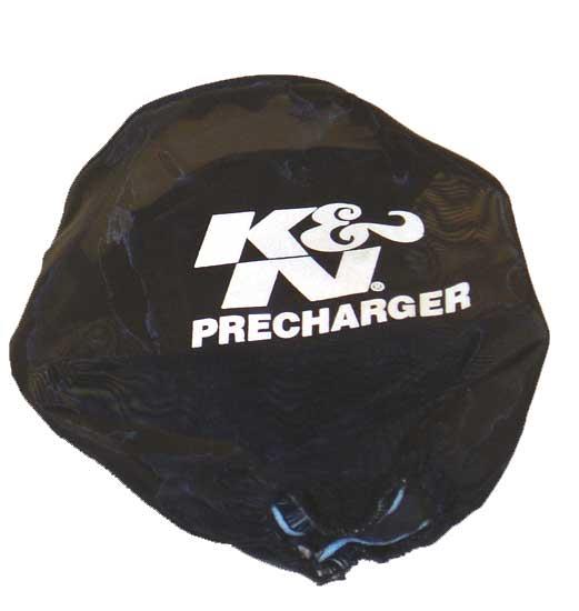 Yamaha YFZ350 Banshee Air Filter Wrap - K&N Engineering - PreCharger - Black - `87-`02